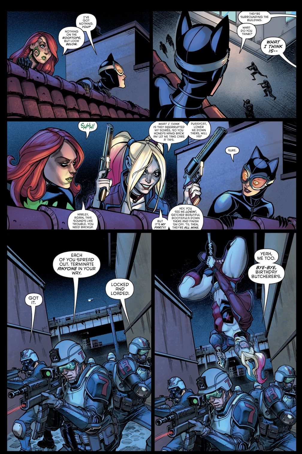 The Unconquerable 25 Ambushes Harley Quinn