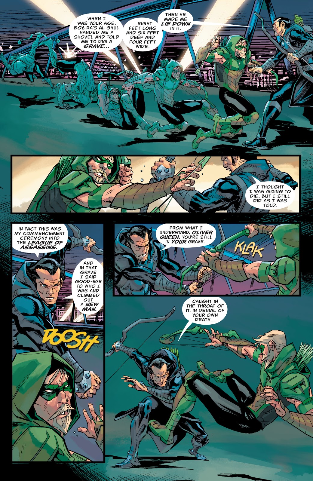 Green Arrow VS Dark Archer (Rebirth)