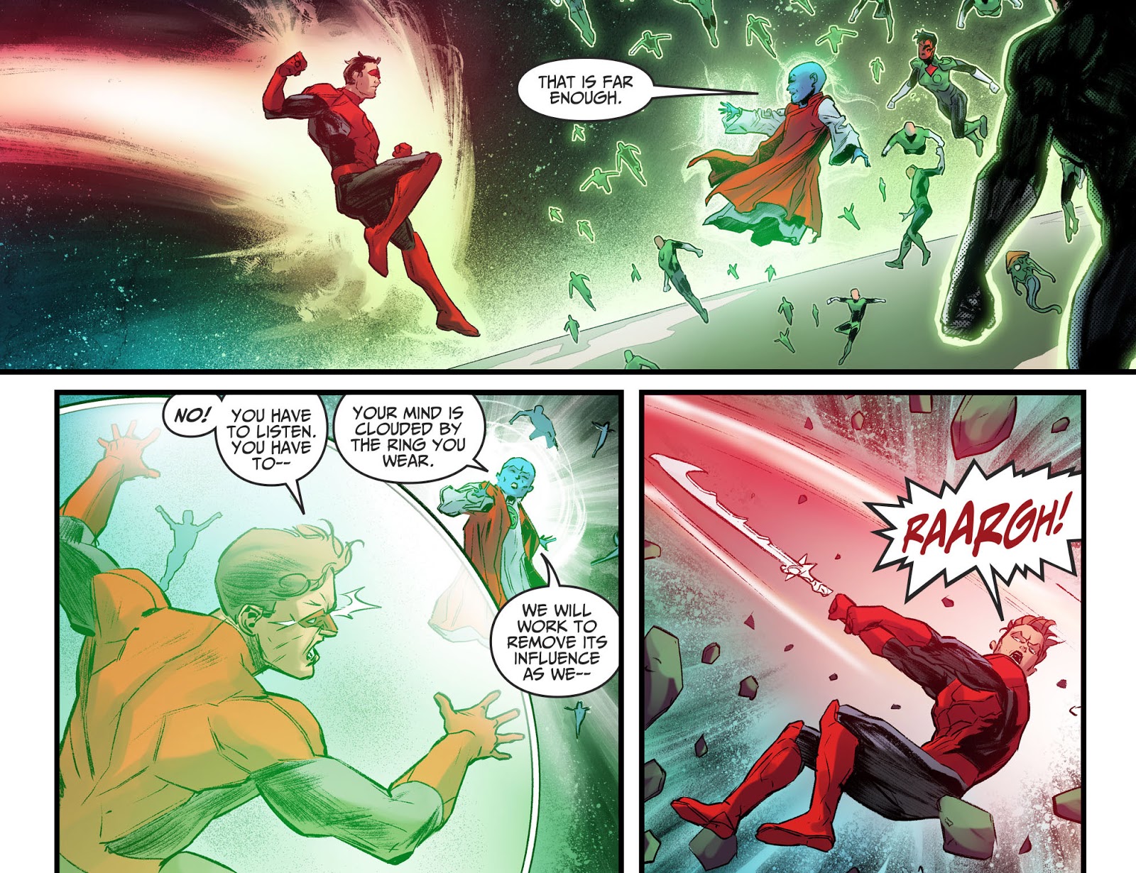 Hal Jordan Cuts Off His Own Finger (Injustice II) Comicnewbies