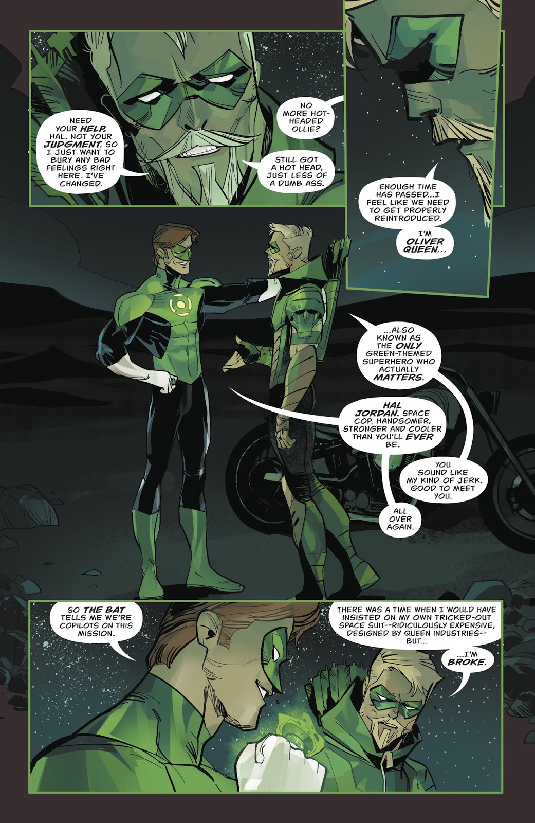 Green Arrow And Green Lantern Team Up (Rebirth)