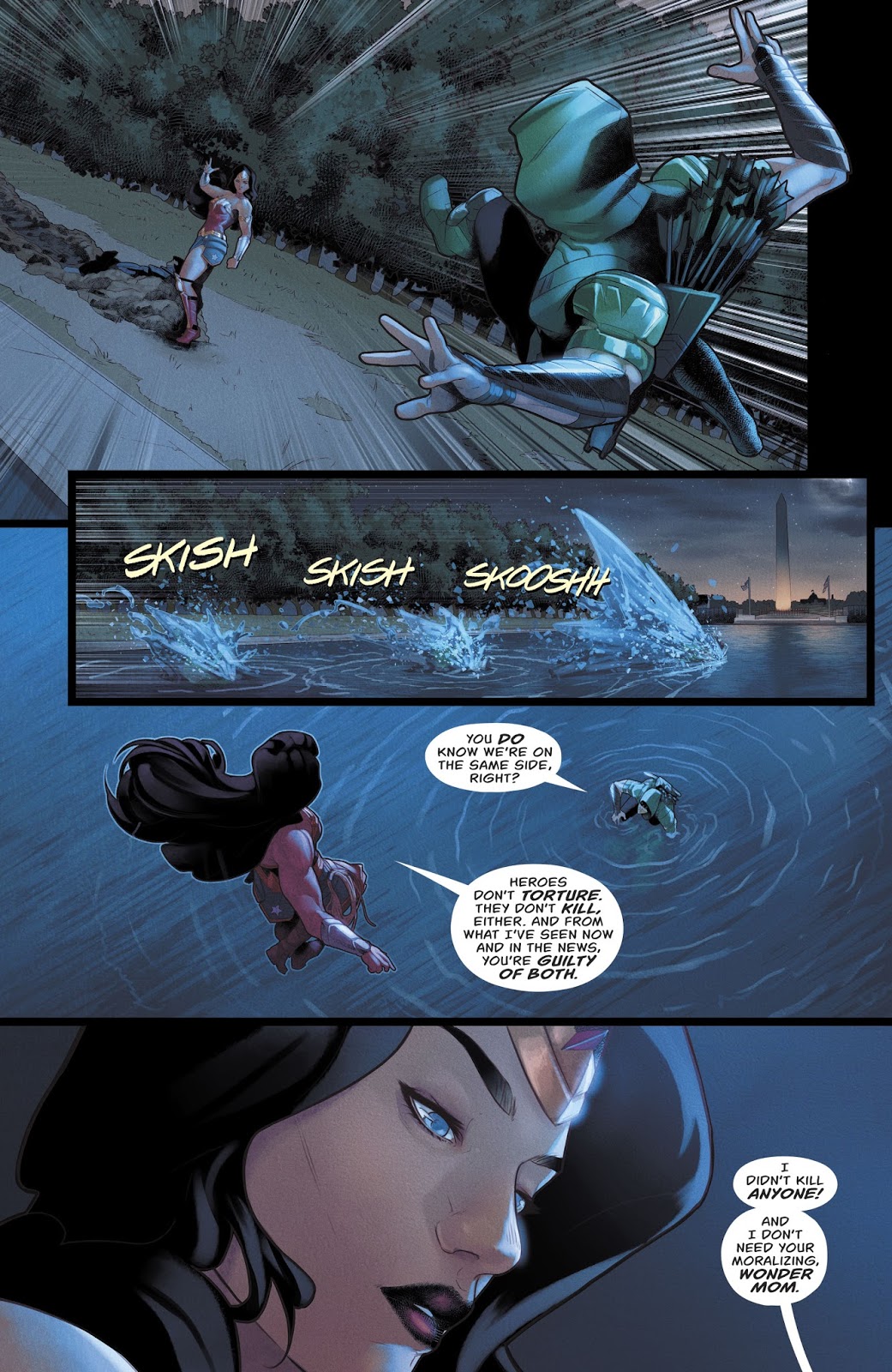 Green Arrow And Wonder Woman Team Up (Rebirth)