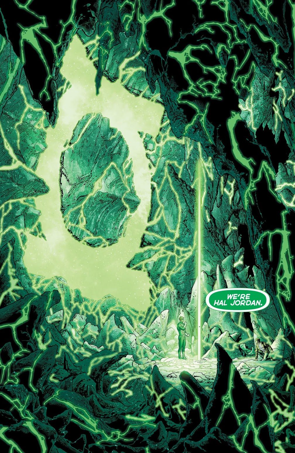 Hal Jordan Beats Hector Hammond's Mind Control Power 