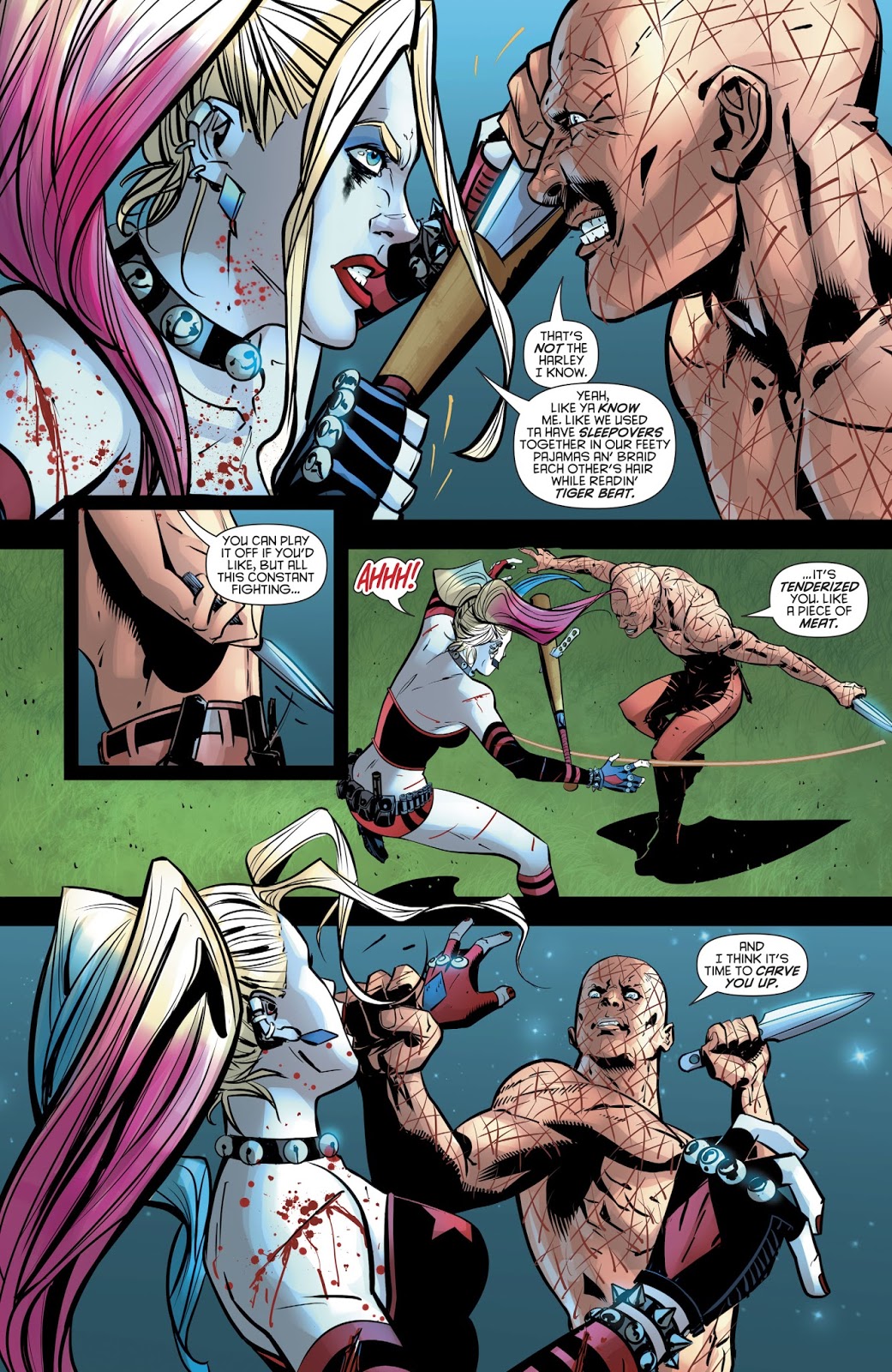 Harley Quinn VS Victor Zsasz (Rebirth) 