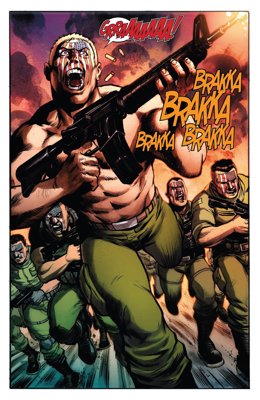 Nuke And The Nuke Platoon (Weapon X Vol 3 #13)