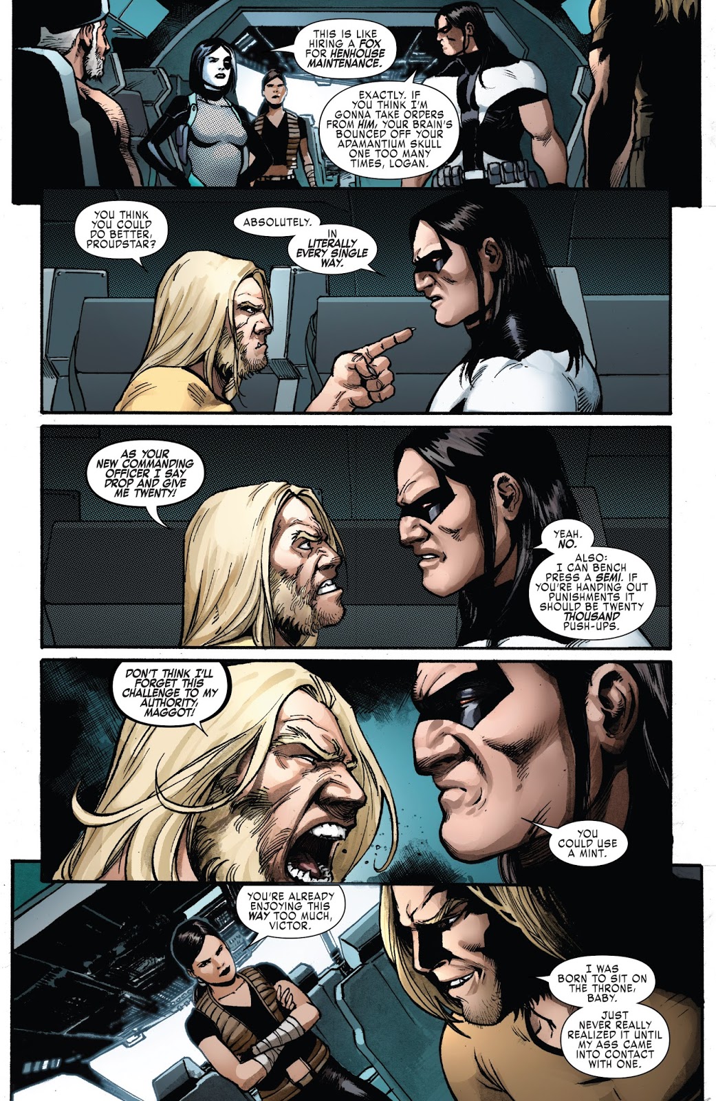 Sabretooth Becomes Leader Of Weapon X 