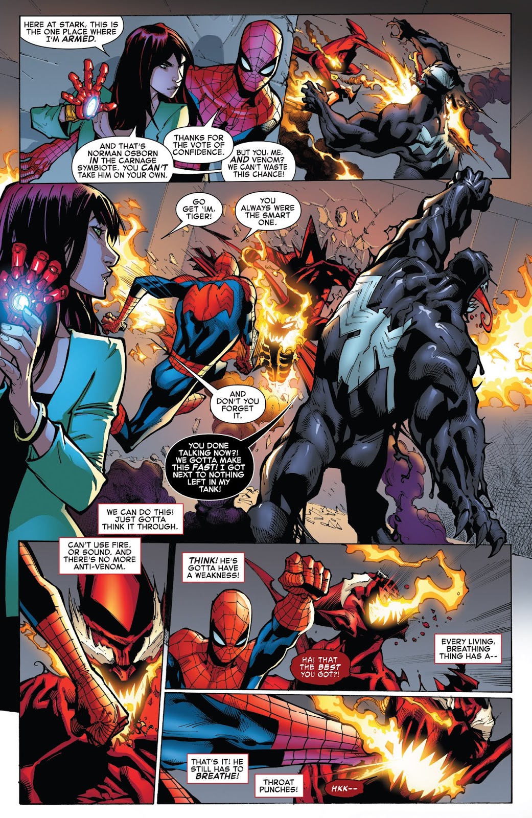 SpiderMan And Venom VS Red Goblin Comicnewbies