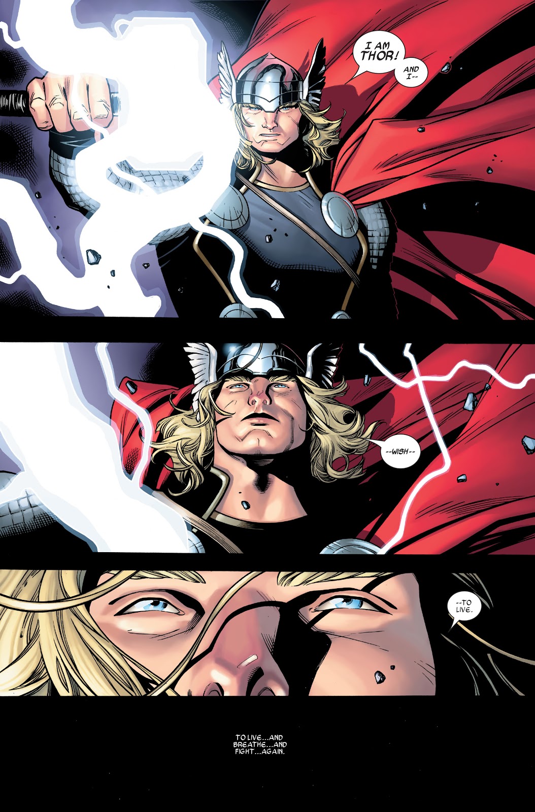 Thor Comes Back To Life (Post Civil War) 