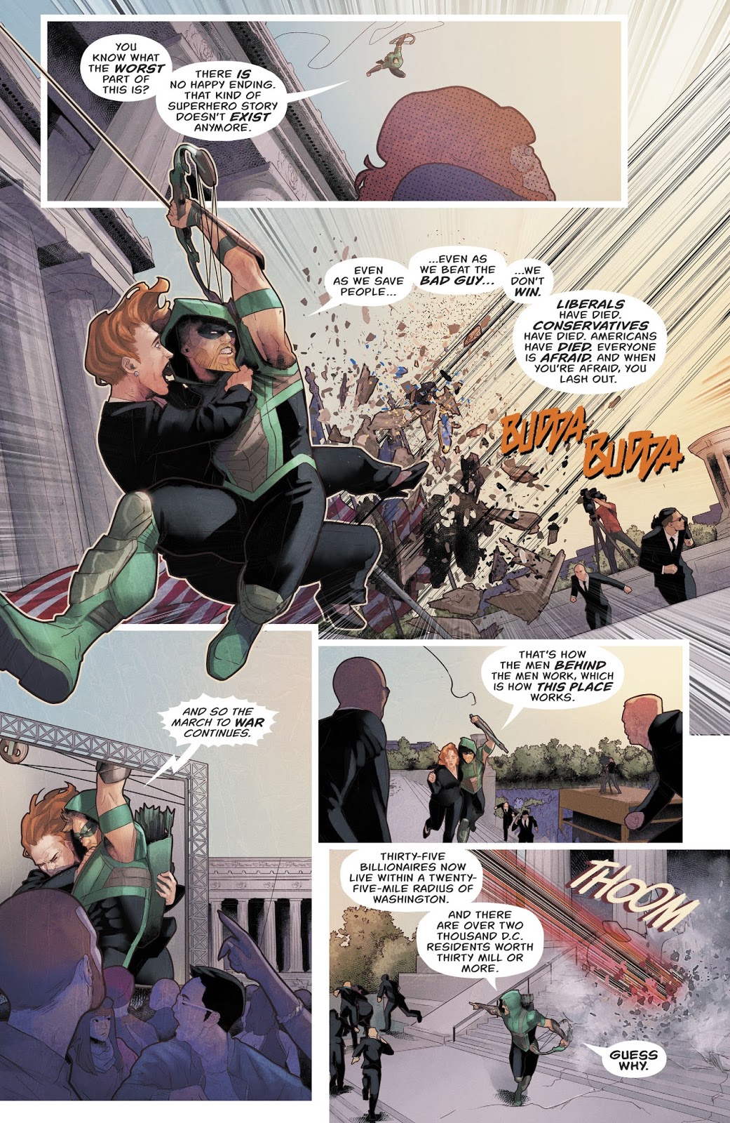 What Green Arrow Hopes For The United States