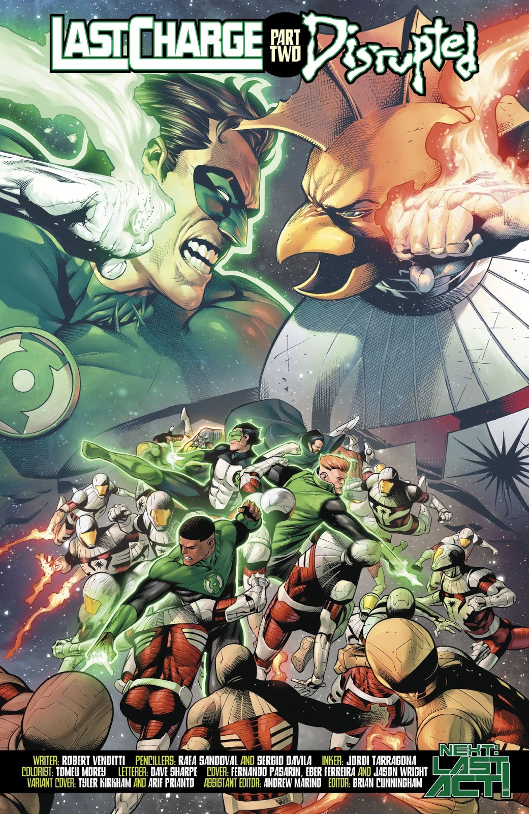 Darkstars VS The Green Lantern Corps 