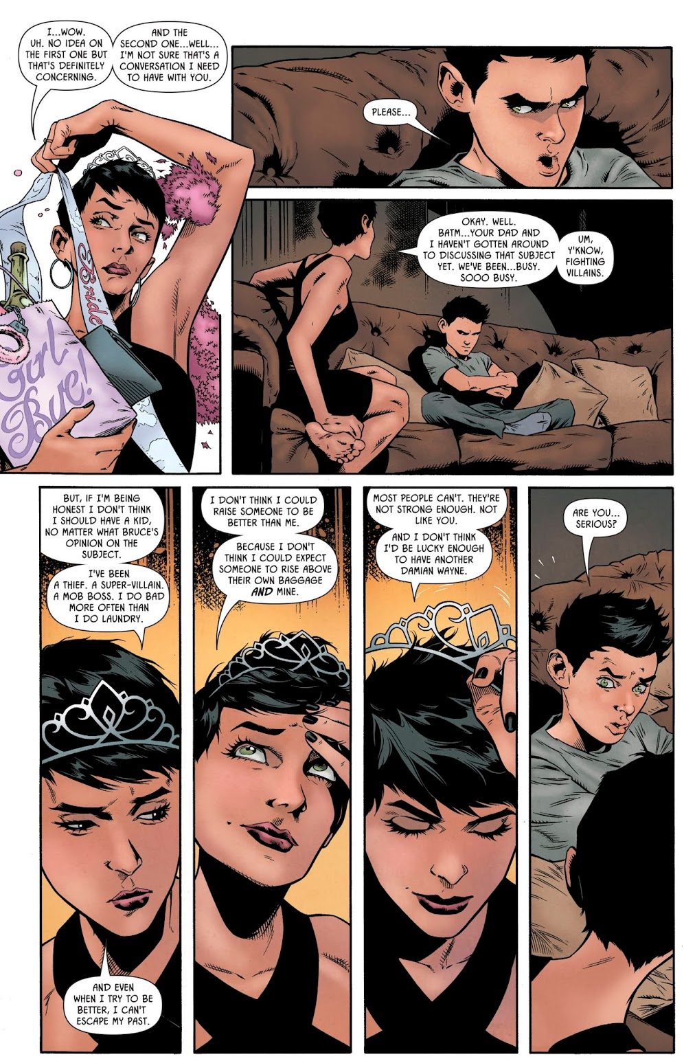 Why Catwoman Doesn't Want To Have Kids 