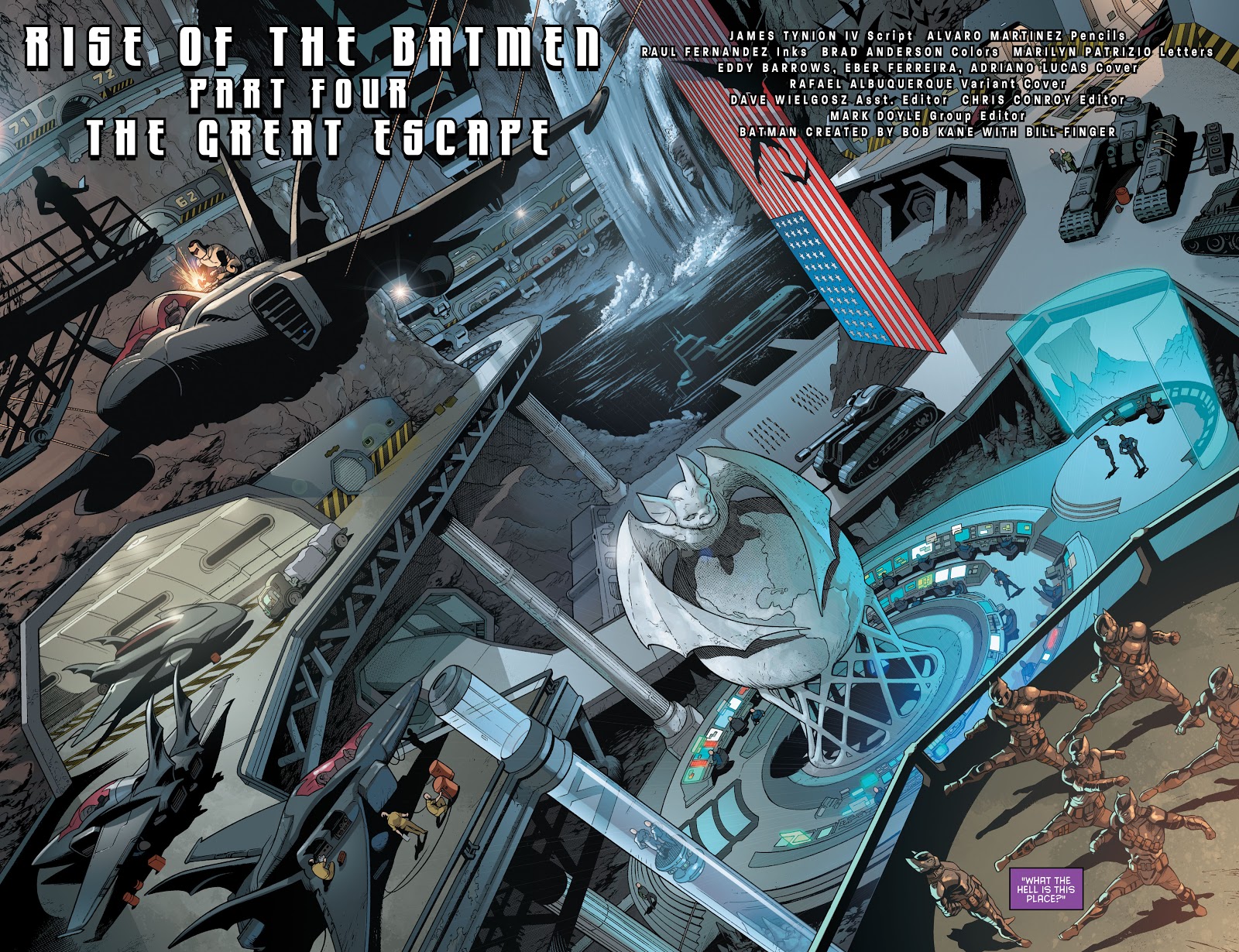 The Colony's Headquarters (Detective Comics Vol. 1 #937)