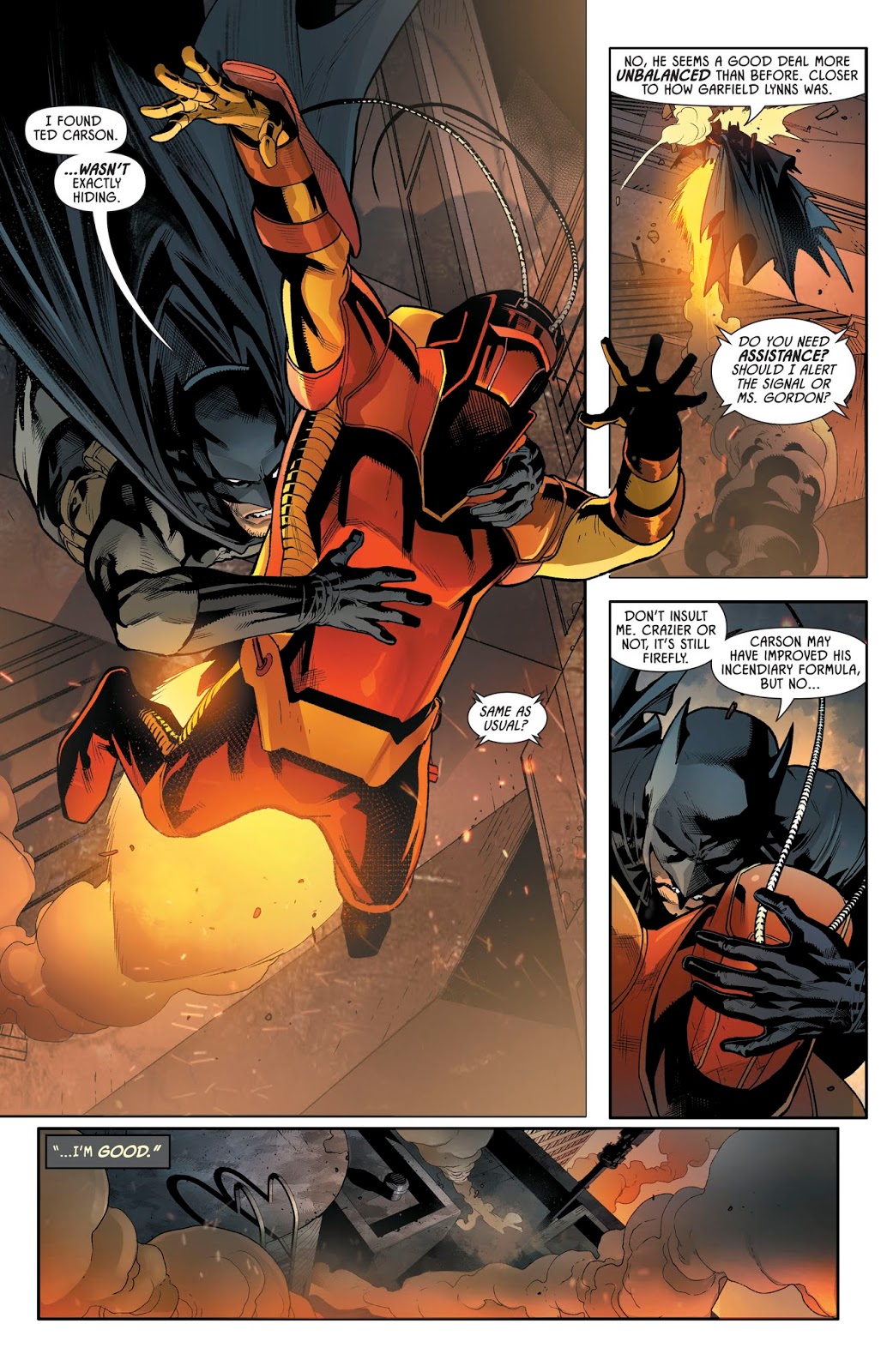 Batman VS Firefly (Detective Comics Vol. 1 #988)