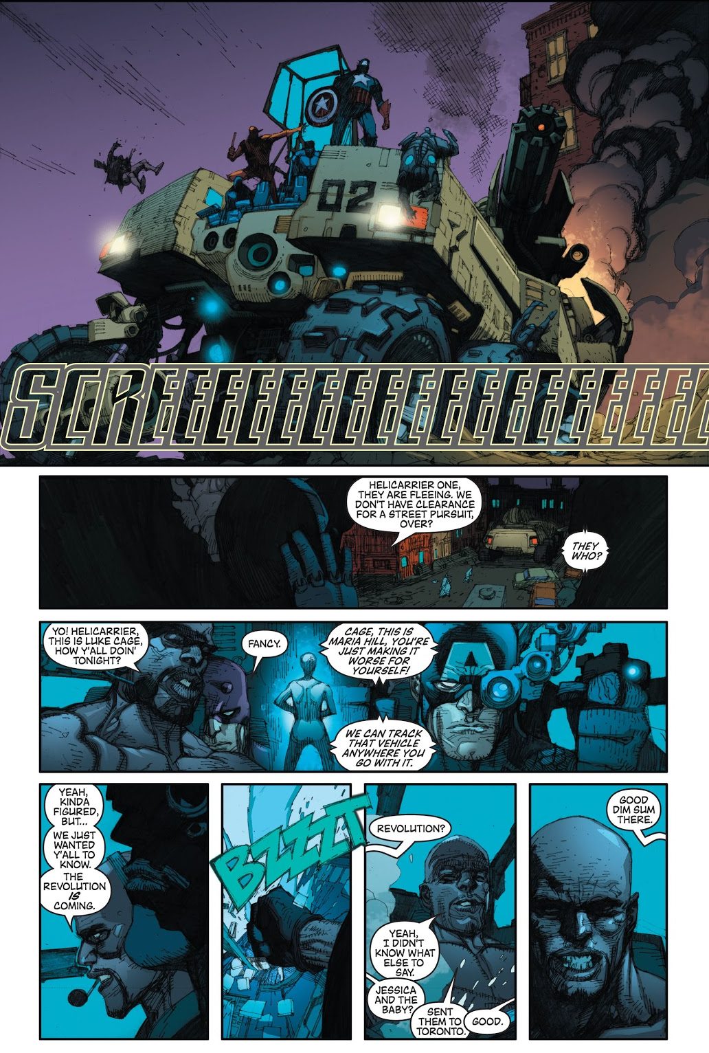 Captain America Recruits Luke Cage (Civil War)
