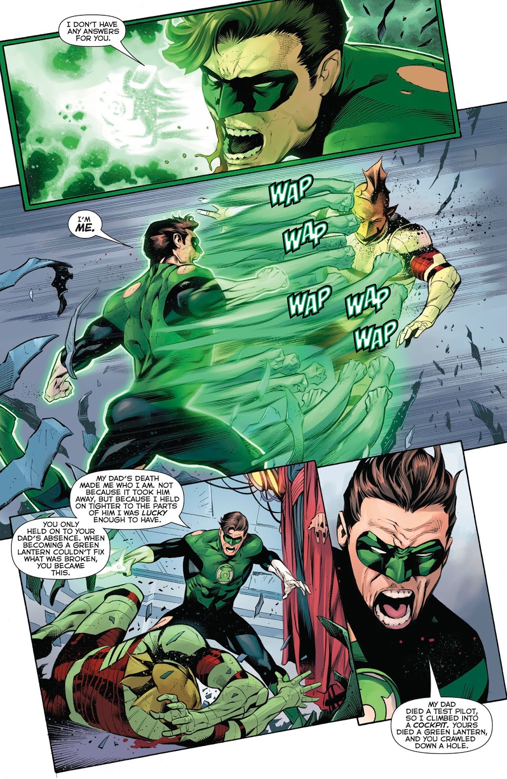 Green Lantern Hal Jordan VS Darkstar Tomar-Tu
