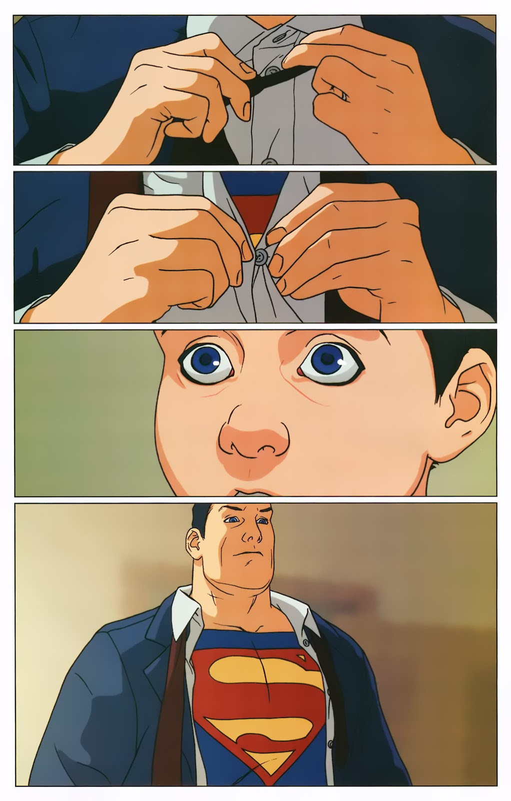 Superman Shares His Secret Identity With Billy Batson (First Thunder)
