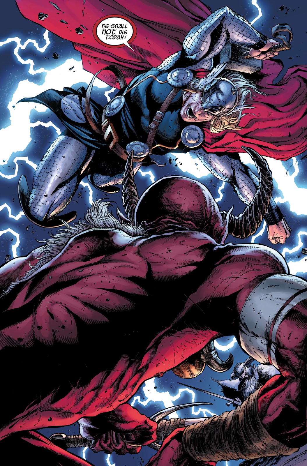 Thor And Odin VS Surthur