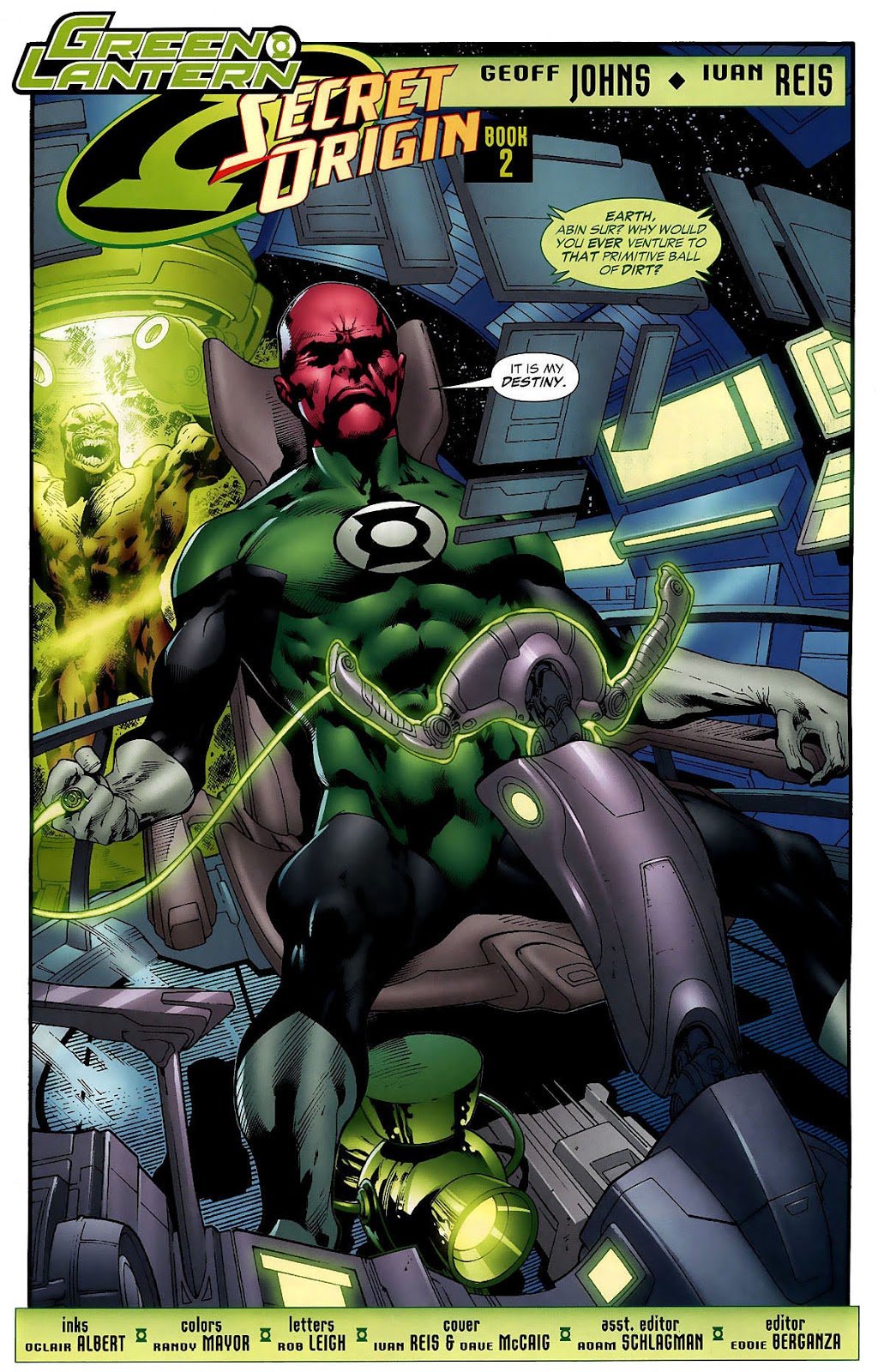 Abin Sur (Green Lantern Vol. 4 #30)
