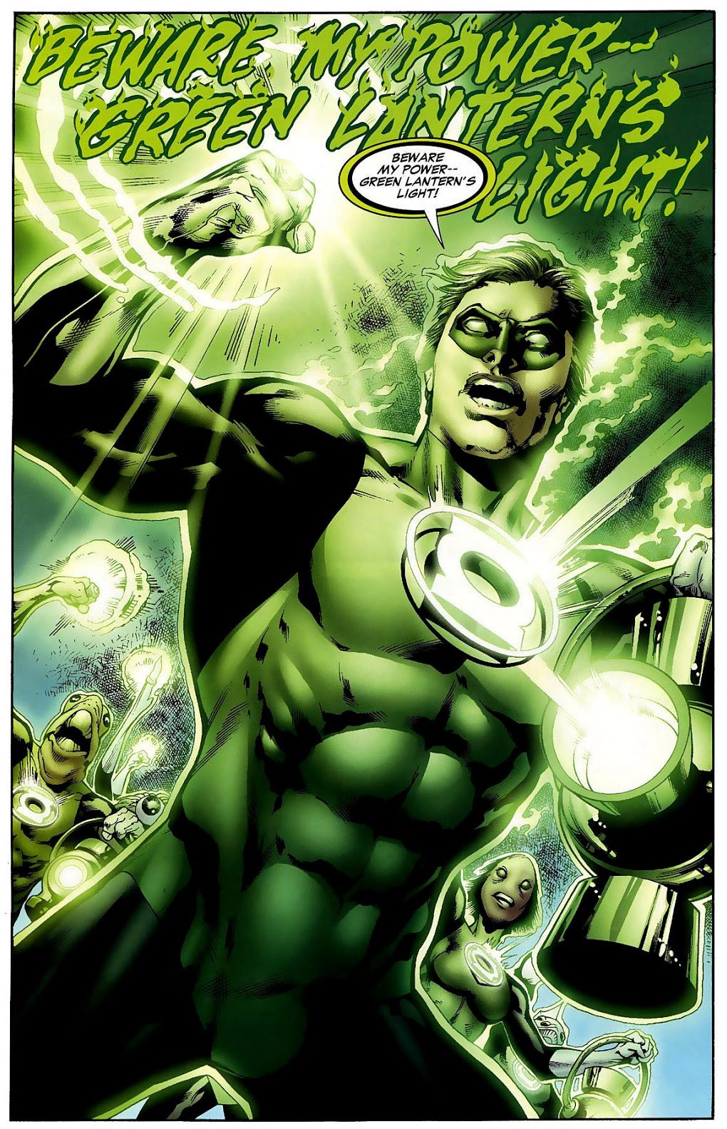 Hal Jordan Goes Through Kilowog's Bootcamp