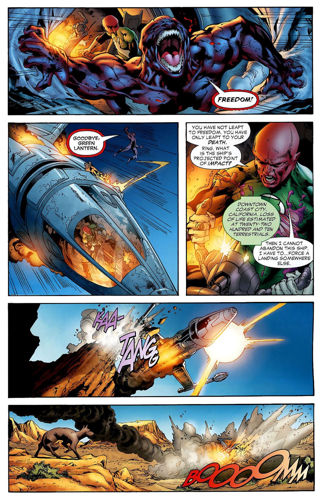 Hal Jordan Is Chosen By The Green Lantern Ring (Secret Origin) 