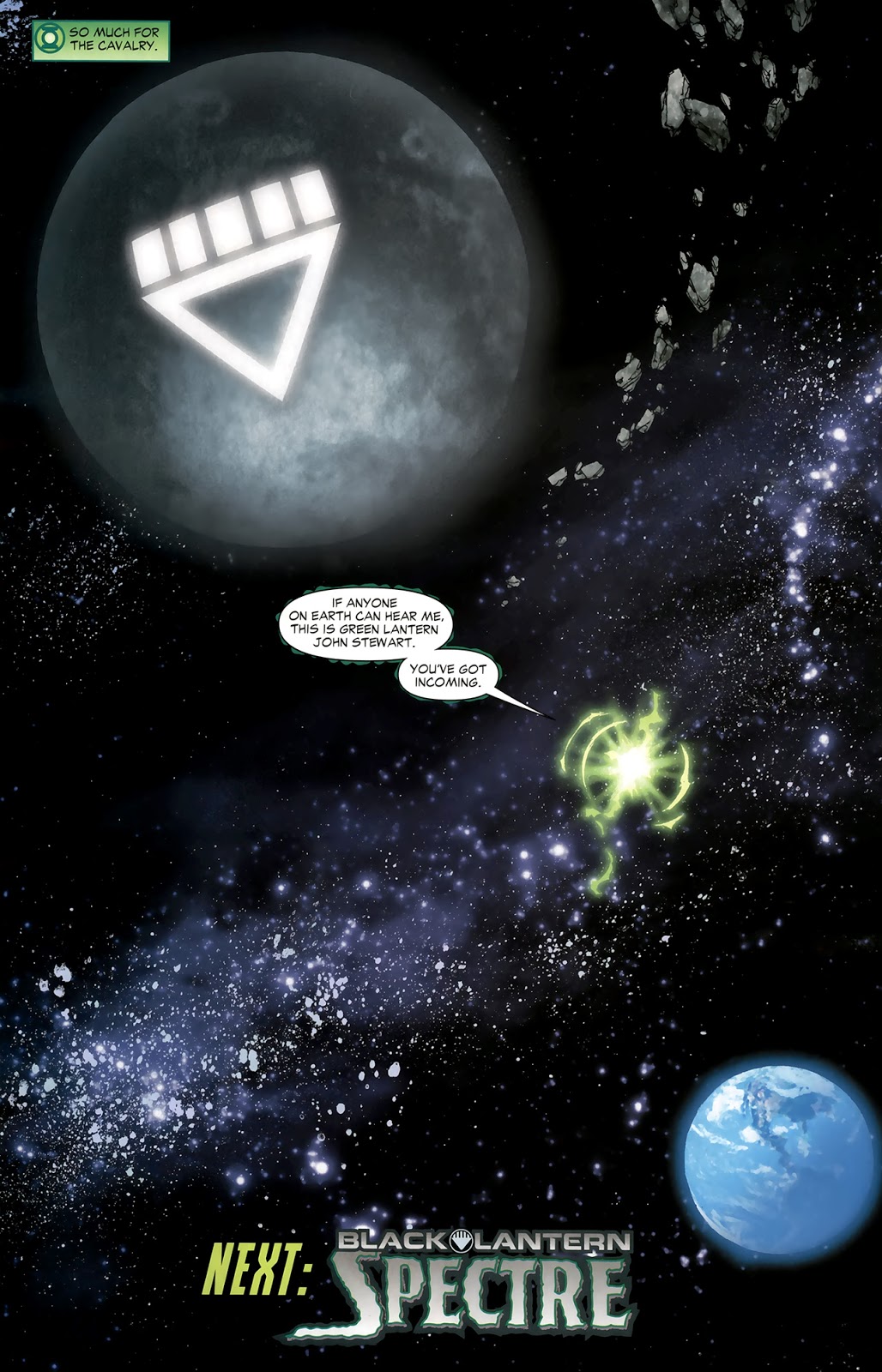 Black Lantern Xanshi (Green Lantern Vol. 4 #49)