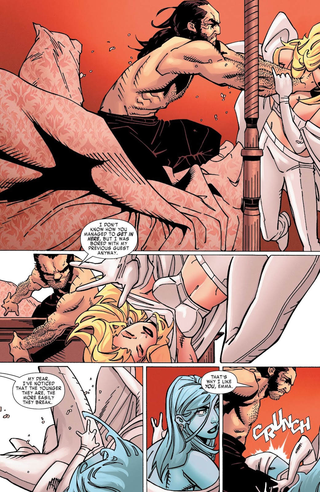 Emma Frost Becomes The Black King Of The Hellfire Club 