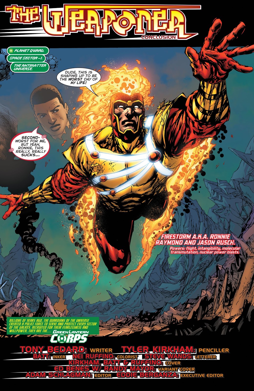 Firestorm (Green Lantern Corps Vol. 2 #57)