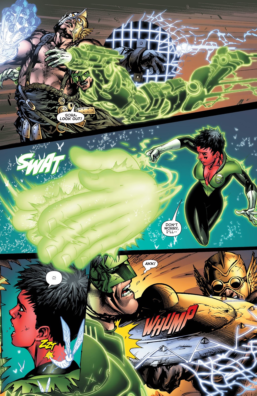Green Lantern Kyle Rayner VS The Weaponer 
