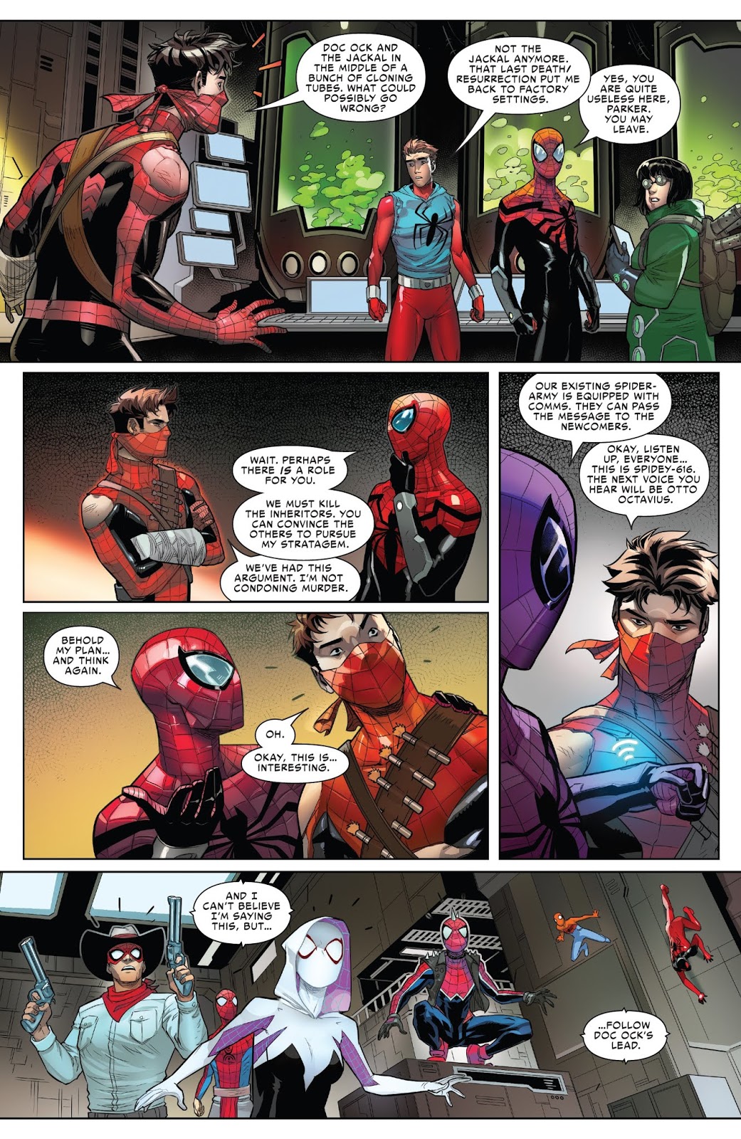 How The Spider-Army Defeated The Inheritors (Spider-Geddon) 