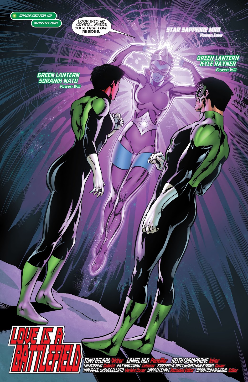 Kyle Rayner And Soranik Natu (Green Lantern Corps Vol. 2 #62)