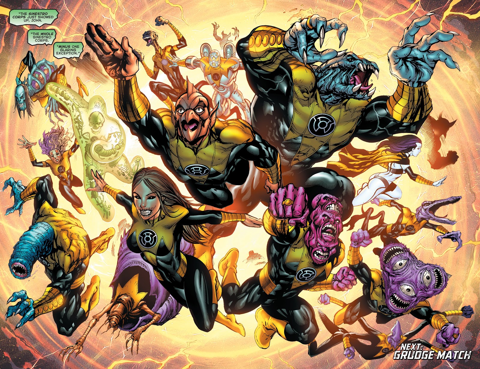 Sinestro Corps (Green Lantern Corps Vol. 2 #55)