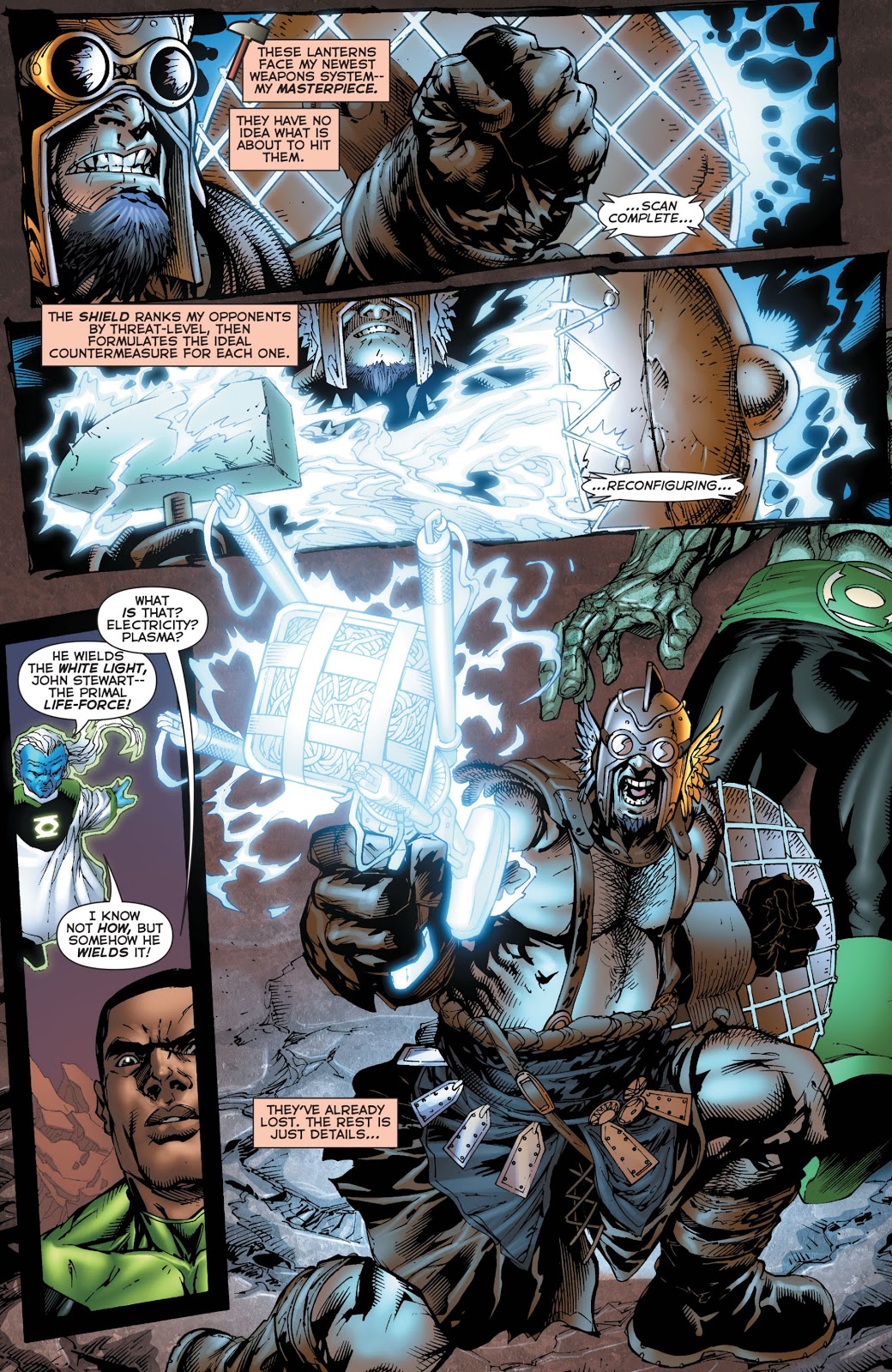 The Weaponer VS The Green Lantern Honor Guard