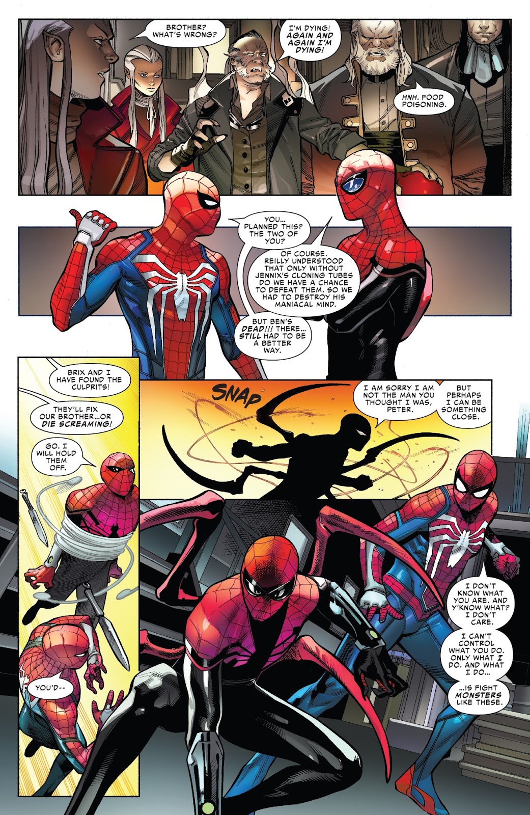 Why Superior Spider-Man Betrayed Scarlet Spider To The Inheritors