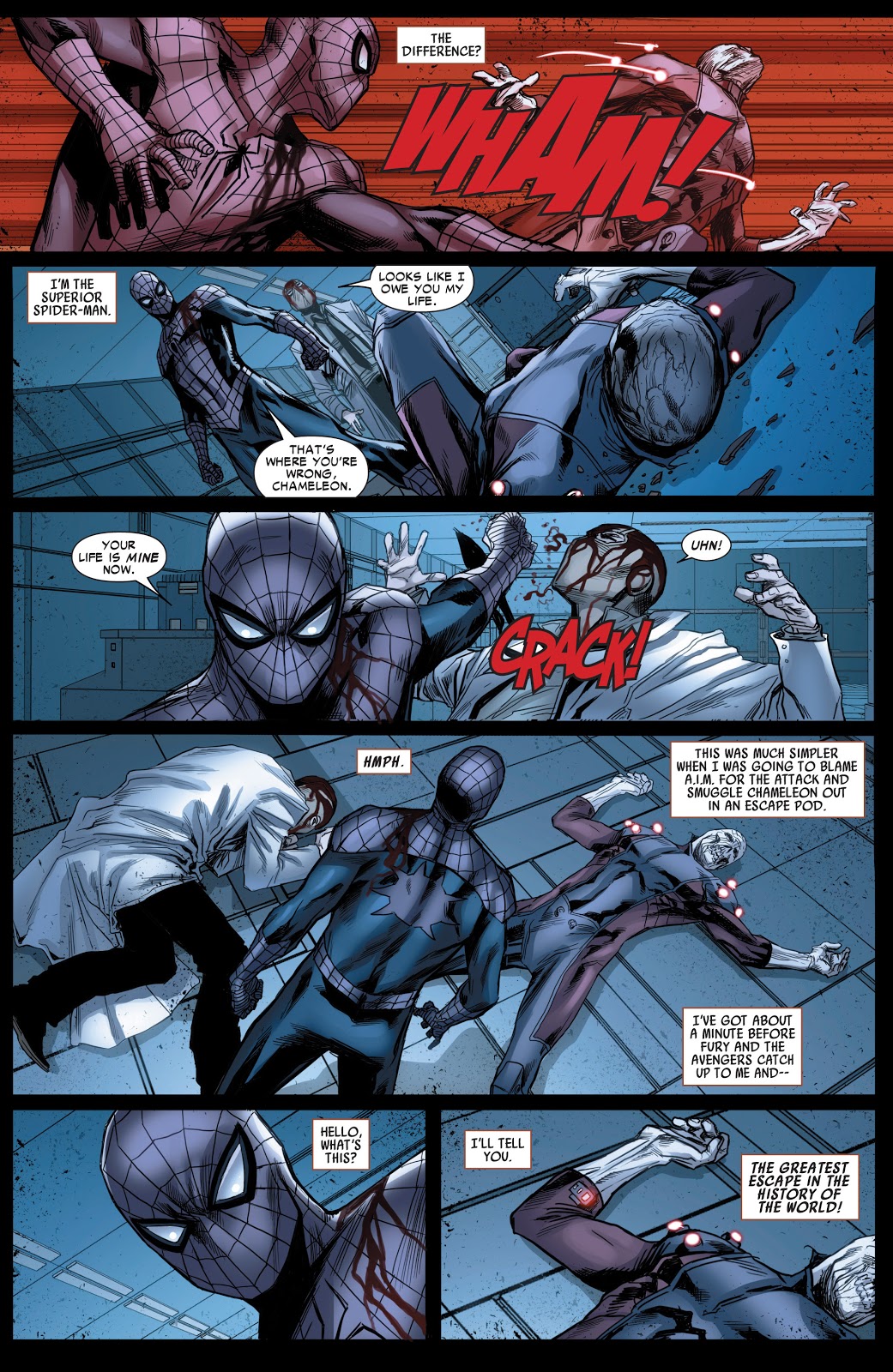 Superior Spider-Man VS Skull
