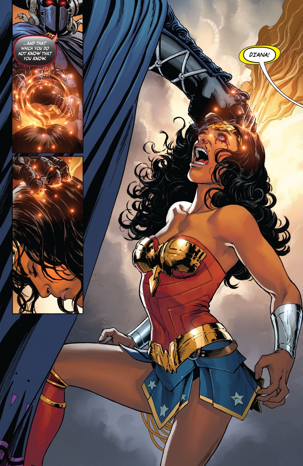 Wonder Woman Challenges Ares (Rebirth)