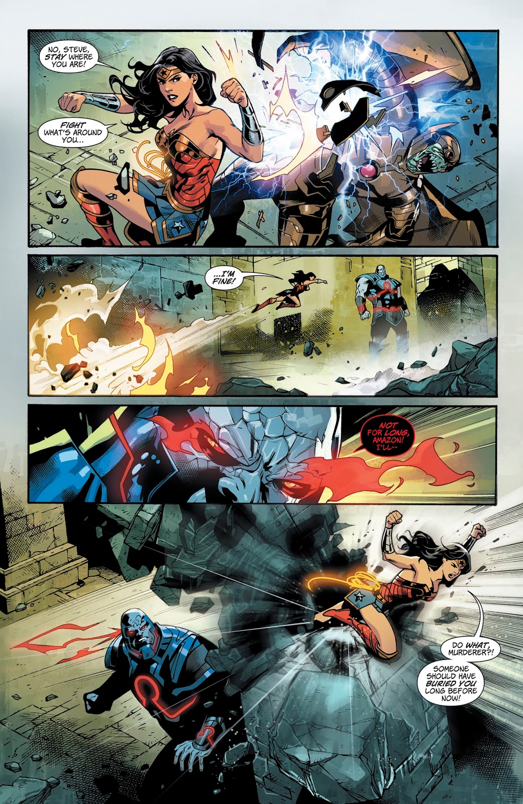 Wonder Woman VS Darkseid (Wonder Woman Vol. 5 #44) 