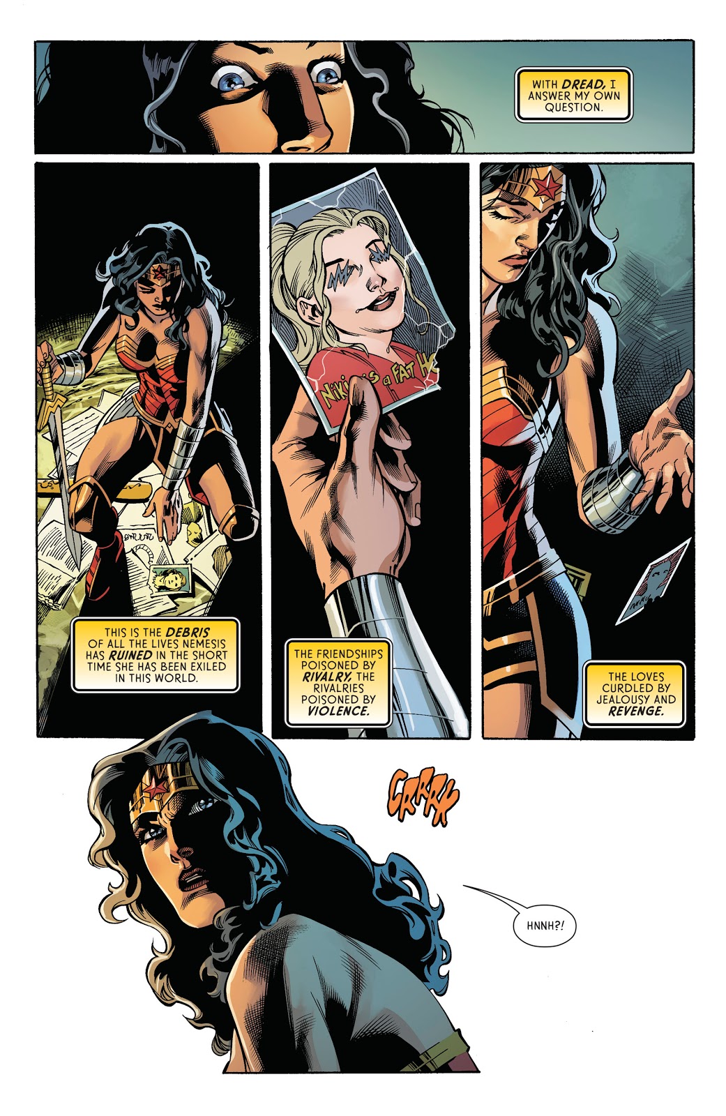 Nemesis Poisons Wonder Woman (Rebirth)