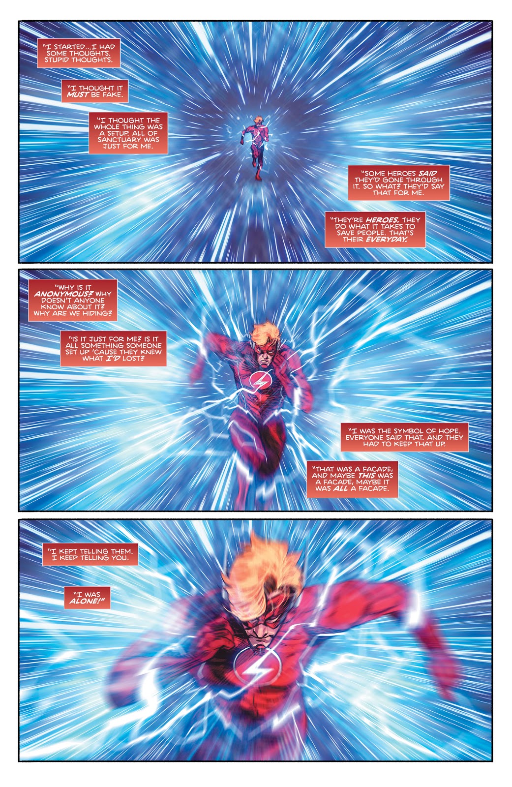 Wally West Kills Everyone in Sanctuary (Heroes In Crisis)
