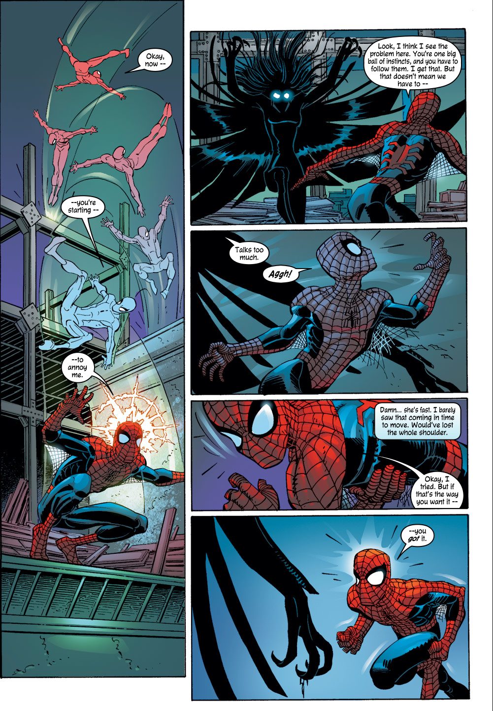 Shathra Hunts Spider-Man 
