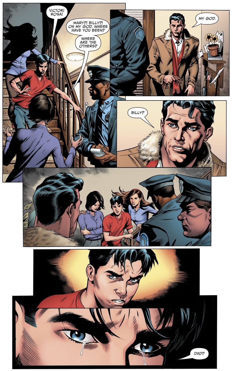 Billy Batson Reunites With His Father (Rebirth) 