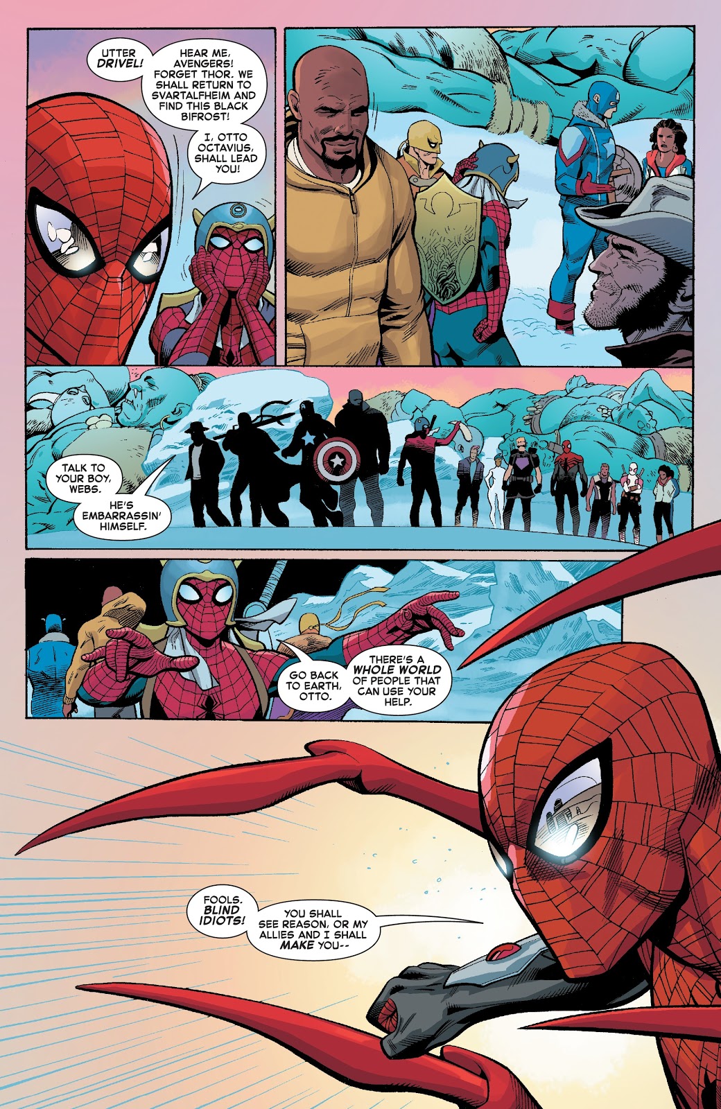 Gwenpool's Lesson To Superior Spider-man 