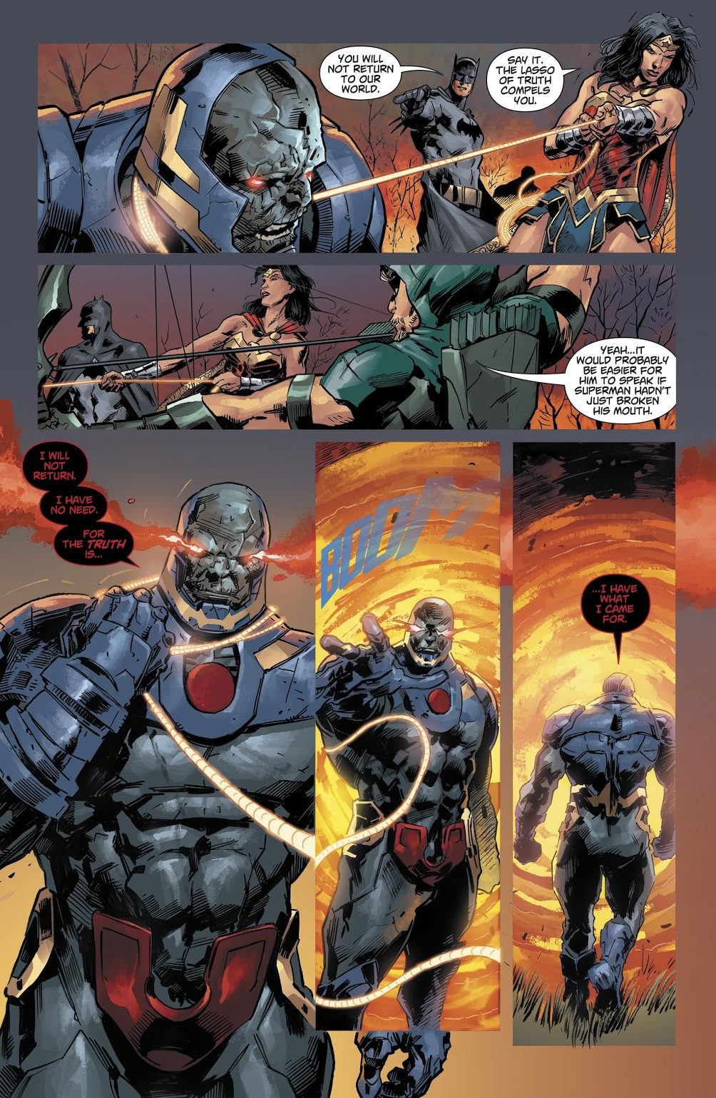 The Justice League Defeats Darkseid (DCeased)