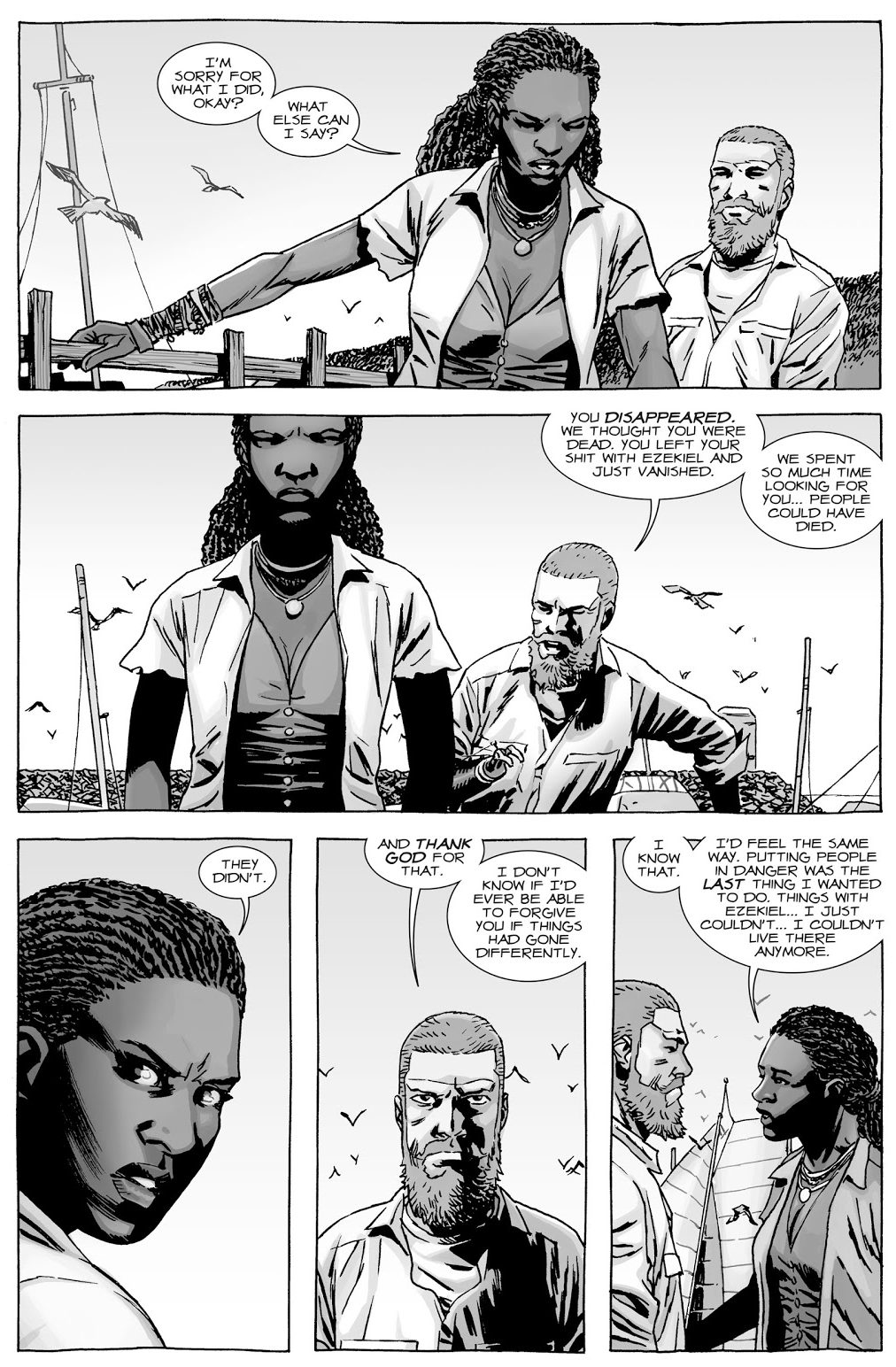Why Michonne Doesn't Want To Be Happy (The Walking Dead) 