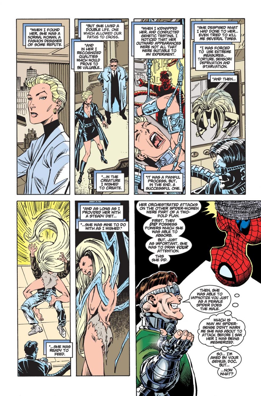 Doctor Octopus Creates A Spider-Woman
