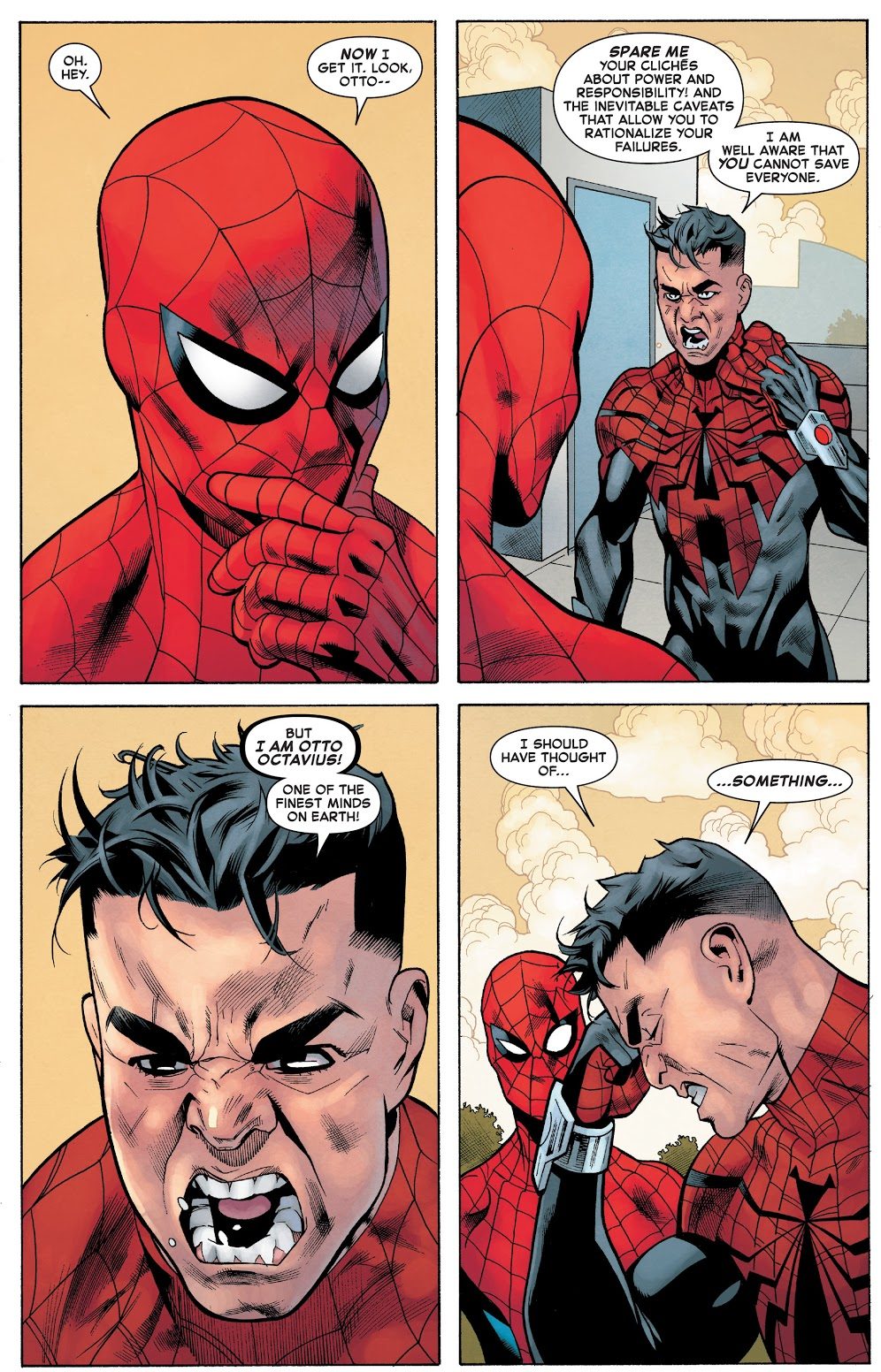 Spider-Man Gives Superior Spider-Man Life Advice 