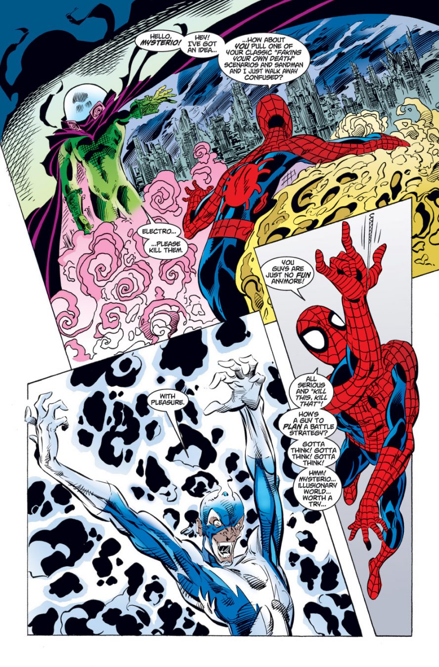 Spider-Man Saves Sandman From Mysterio
