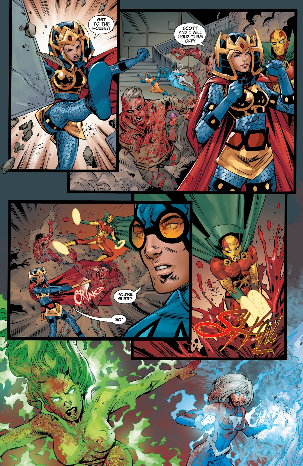 Death Of Mister Miracle And Big Barda (DCeased) 