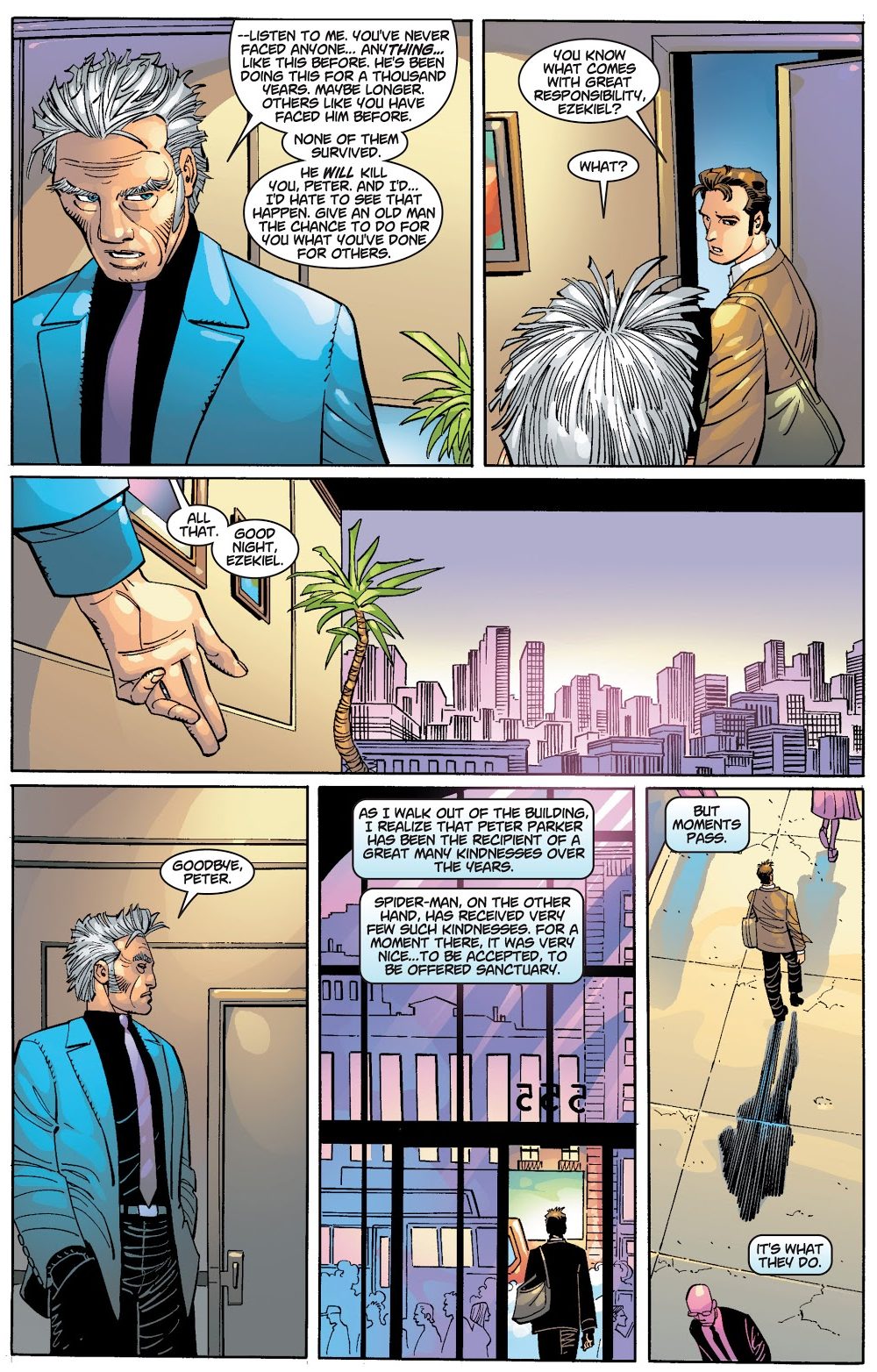 Spider-Man's First Meeting With Morlun