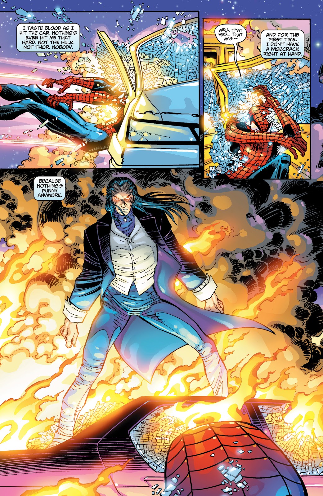 Spider-Man’s First Meeting With Morlun – Comicnewbies