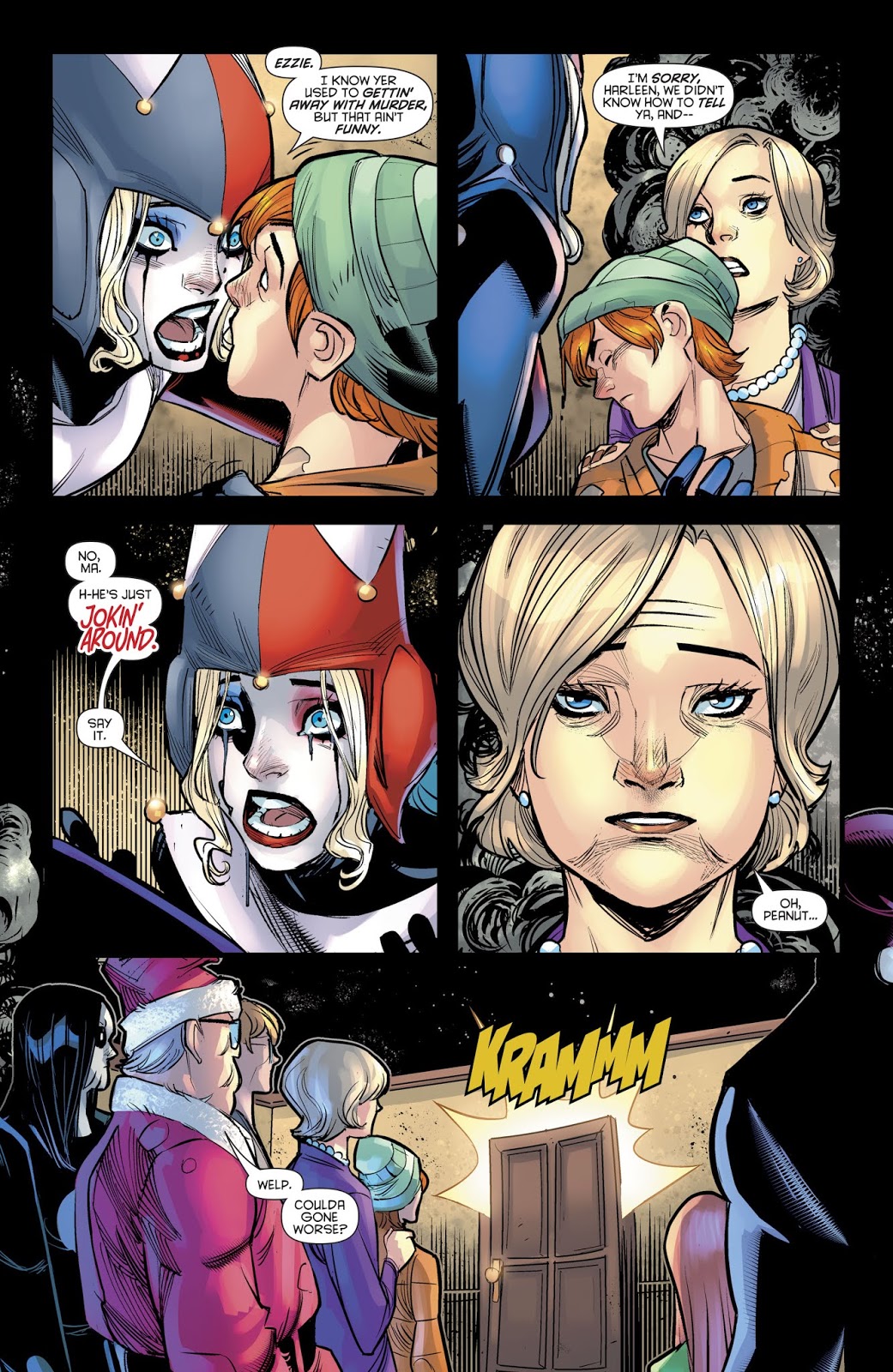 Harley Quinn's Mother Has Cancer 
