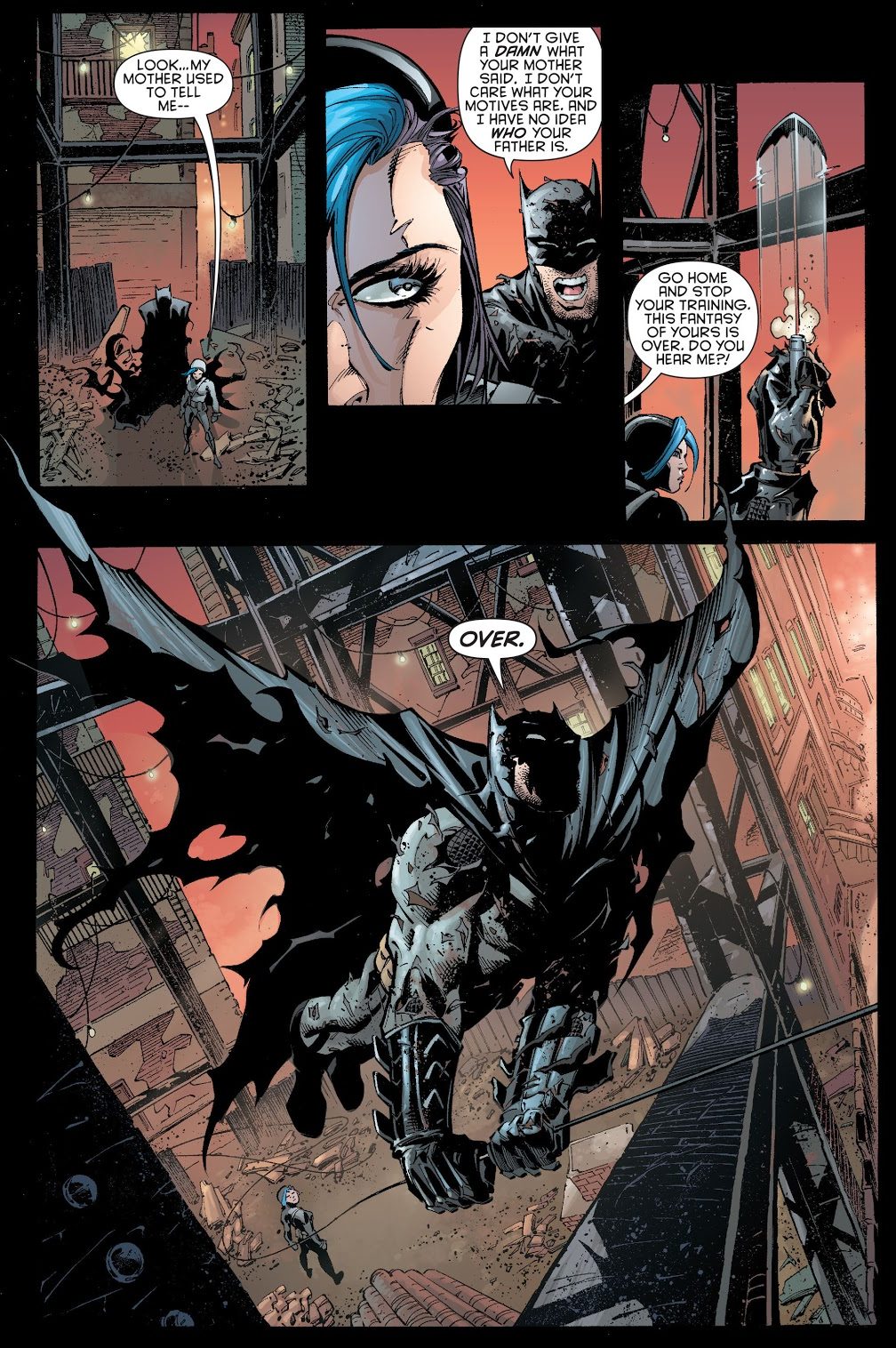 Harper Row Saves Batman 